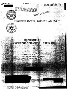 Defense Intelligence Agency report, "Controlled Offensive Behavior: USSR" (1972)